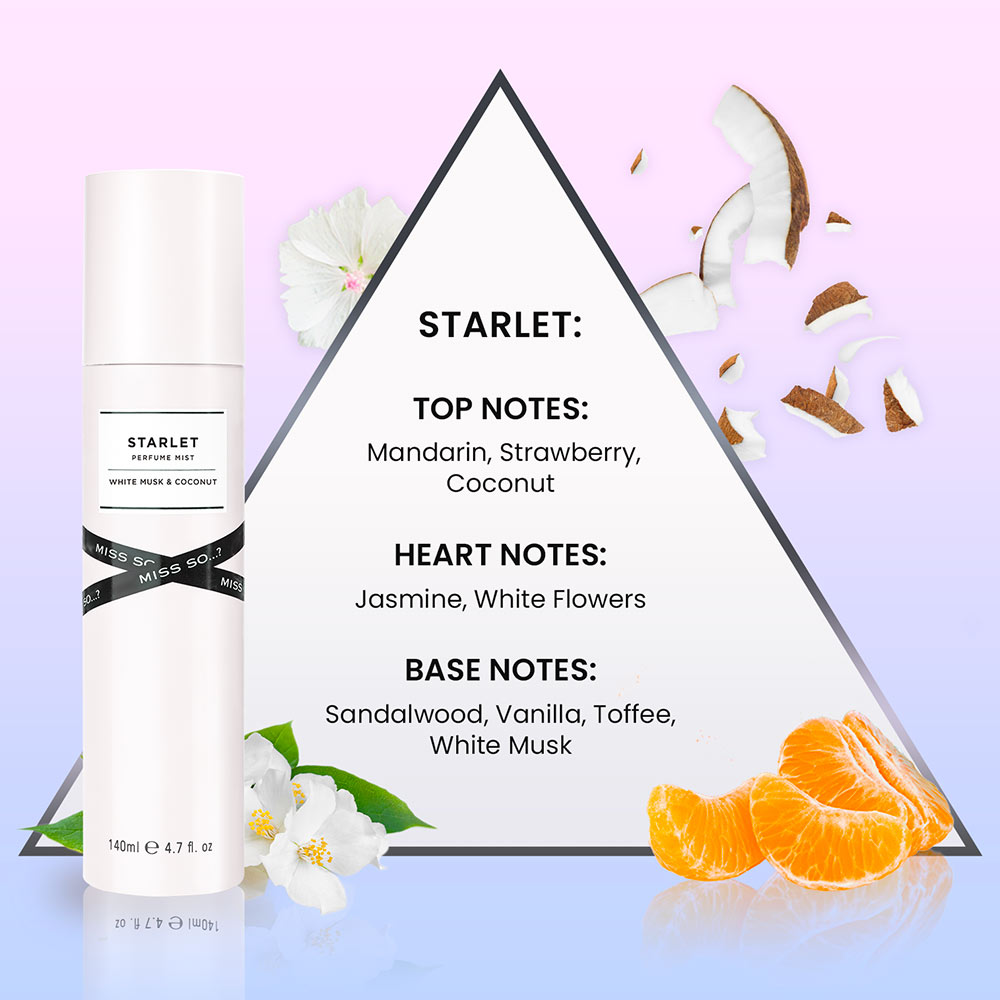 Brume Miss So Starlet - Madarine, Coco, Vanille