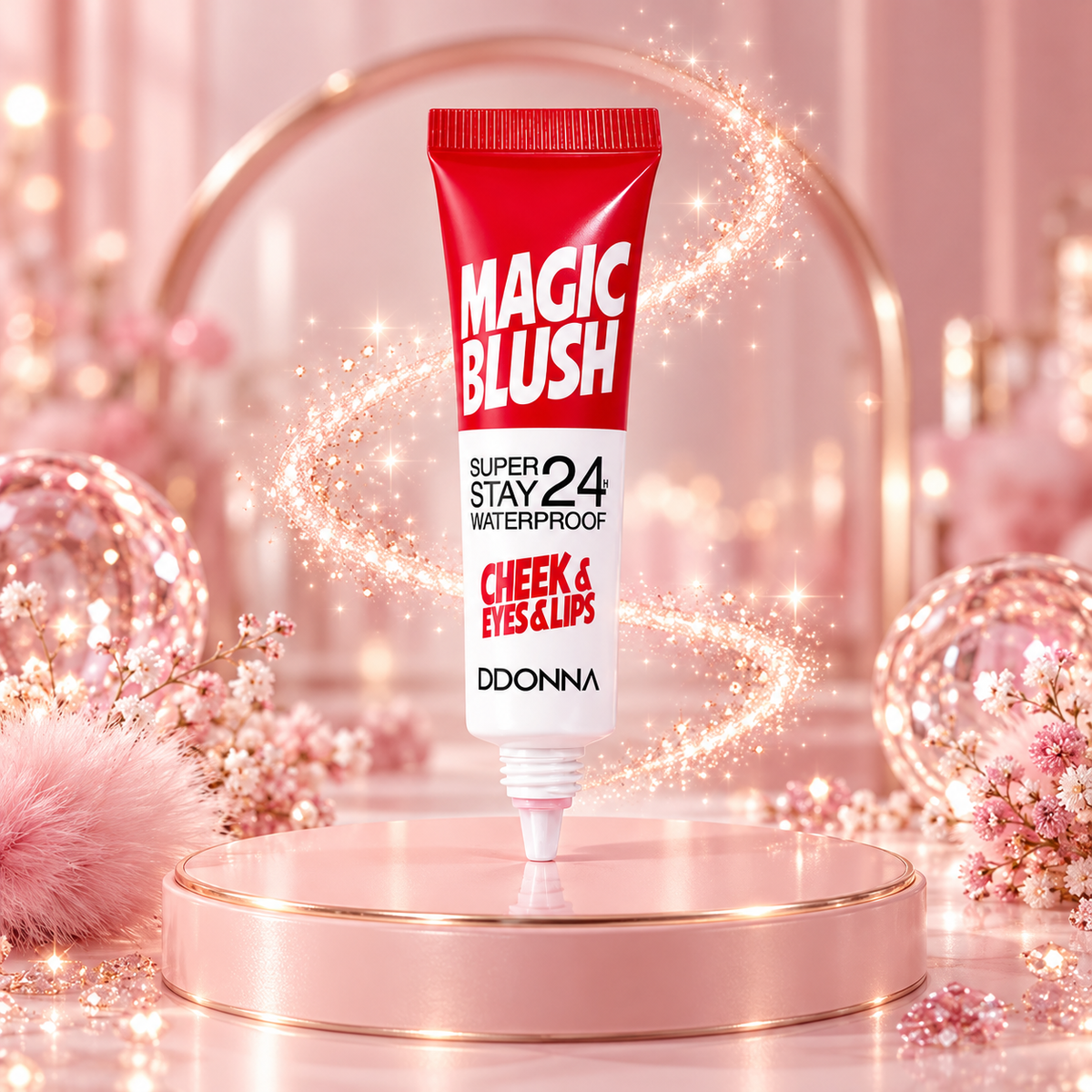 Magic Blush – Blush Liquide Magique 3-en-1 Waterproof 24H