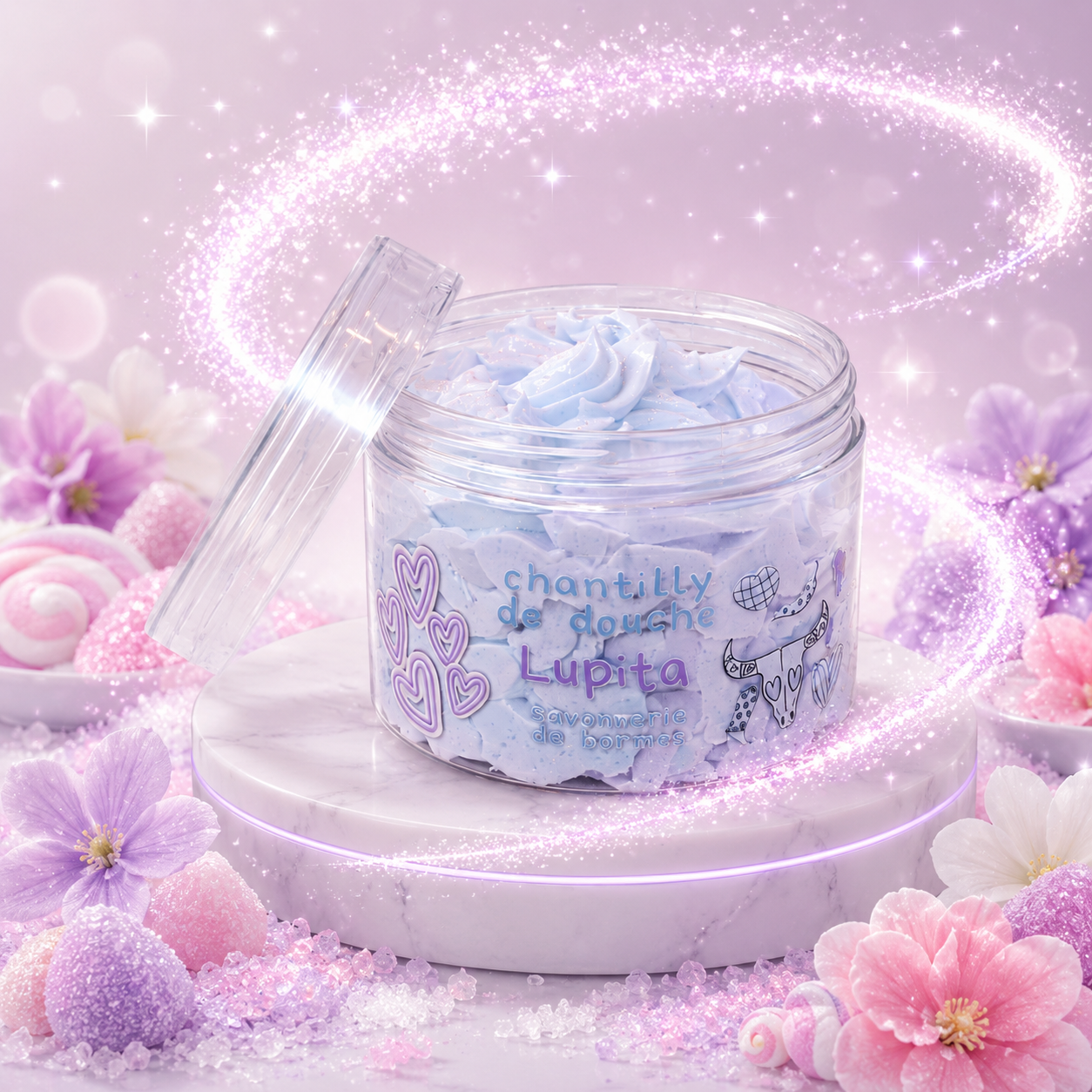 Chantilly de douche Lupita