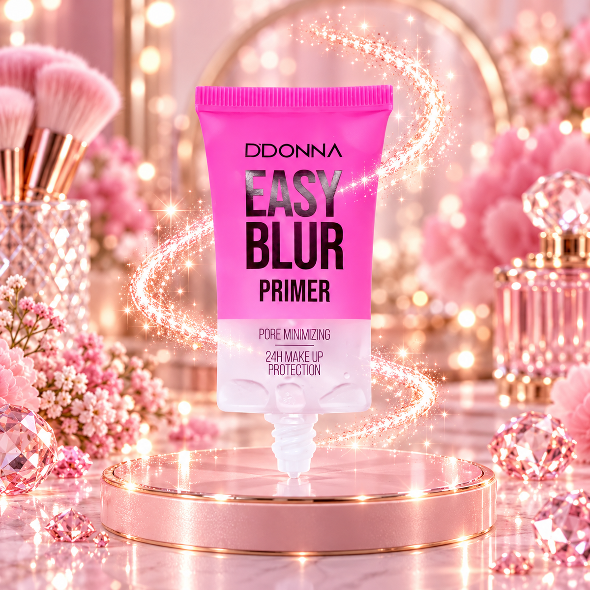 Base de Maquillage Easy Blur Primer D’Donna – Effet Floutant & Matifiant