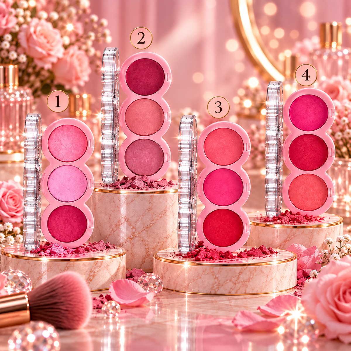 Kit Blush Creamy 3 Couleurs