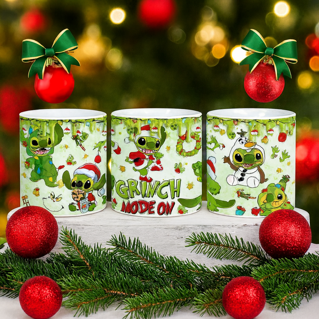 Mug Stitch Grinch