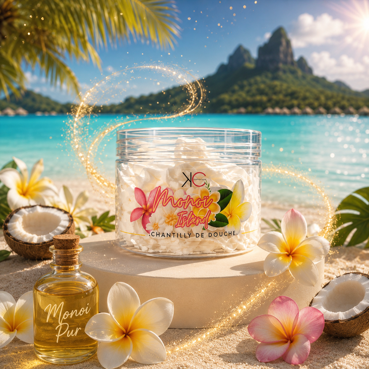 Chantilly de Douche Monoi Island 100grs
