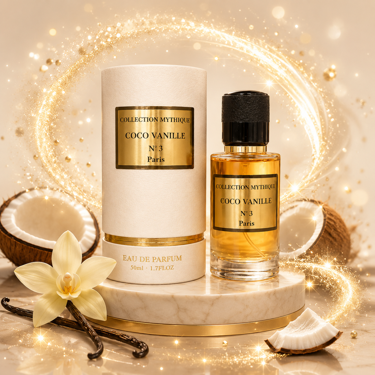 Collection Mythique Coco Vanille – Eau de Parfum 50 ml