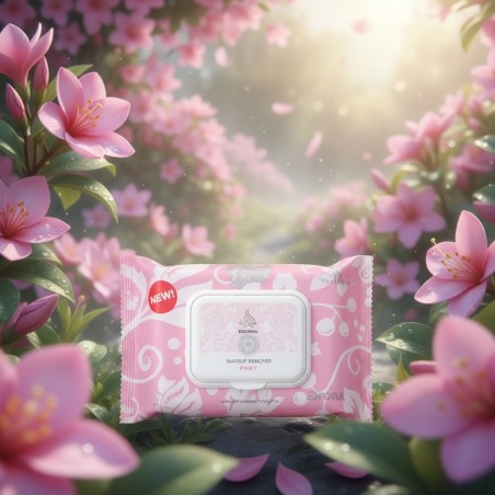 Lingettes démaquillantes parfum Yara rose