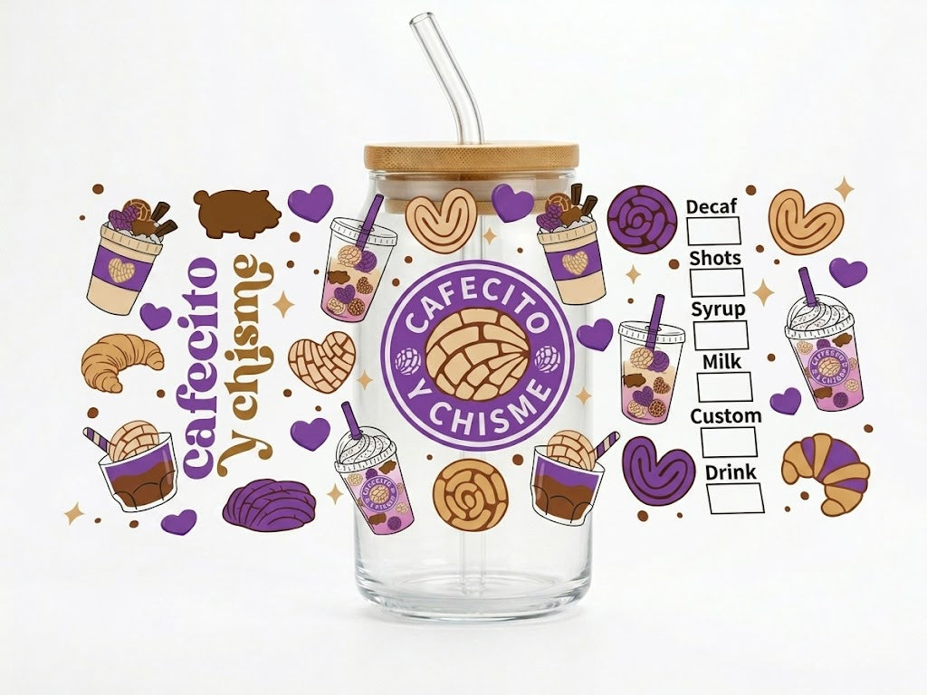 Verre Cafecito Violet