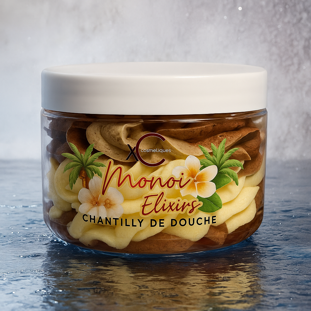 Chantilly de douche Monoï & Élixir Caramel 100gr