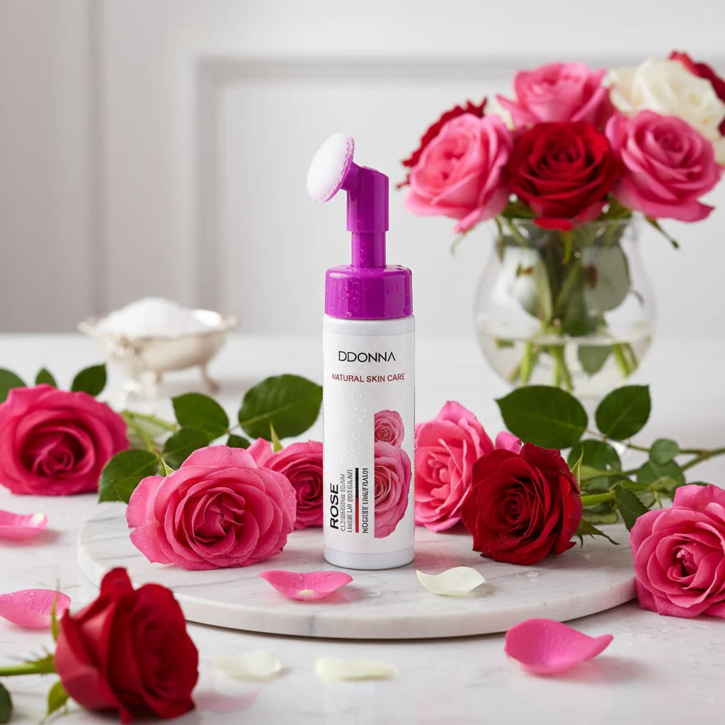 Mousse Nettoyante Natural Skin Care a La Rose