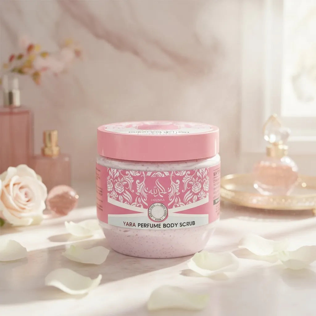 Body Scrub – Parfum Yara  Rose – 450 g XXL