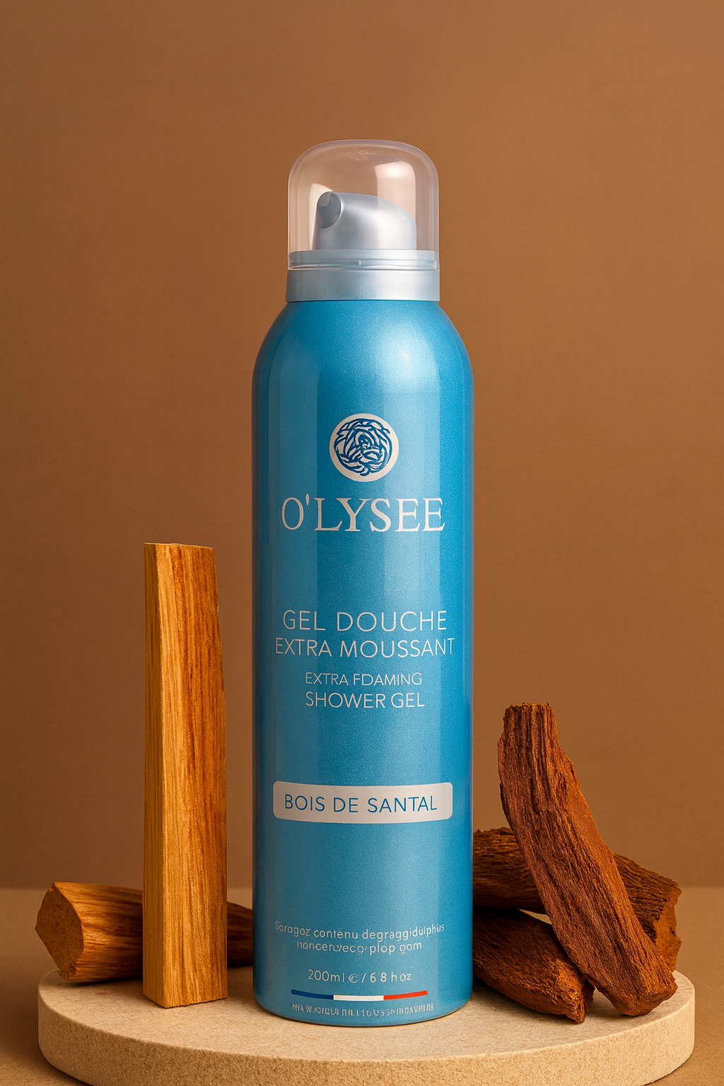 Gel douche extra-moussant Bois de santal