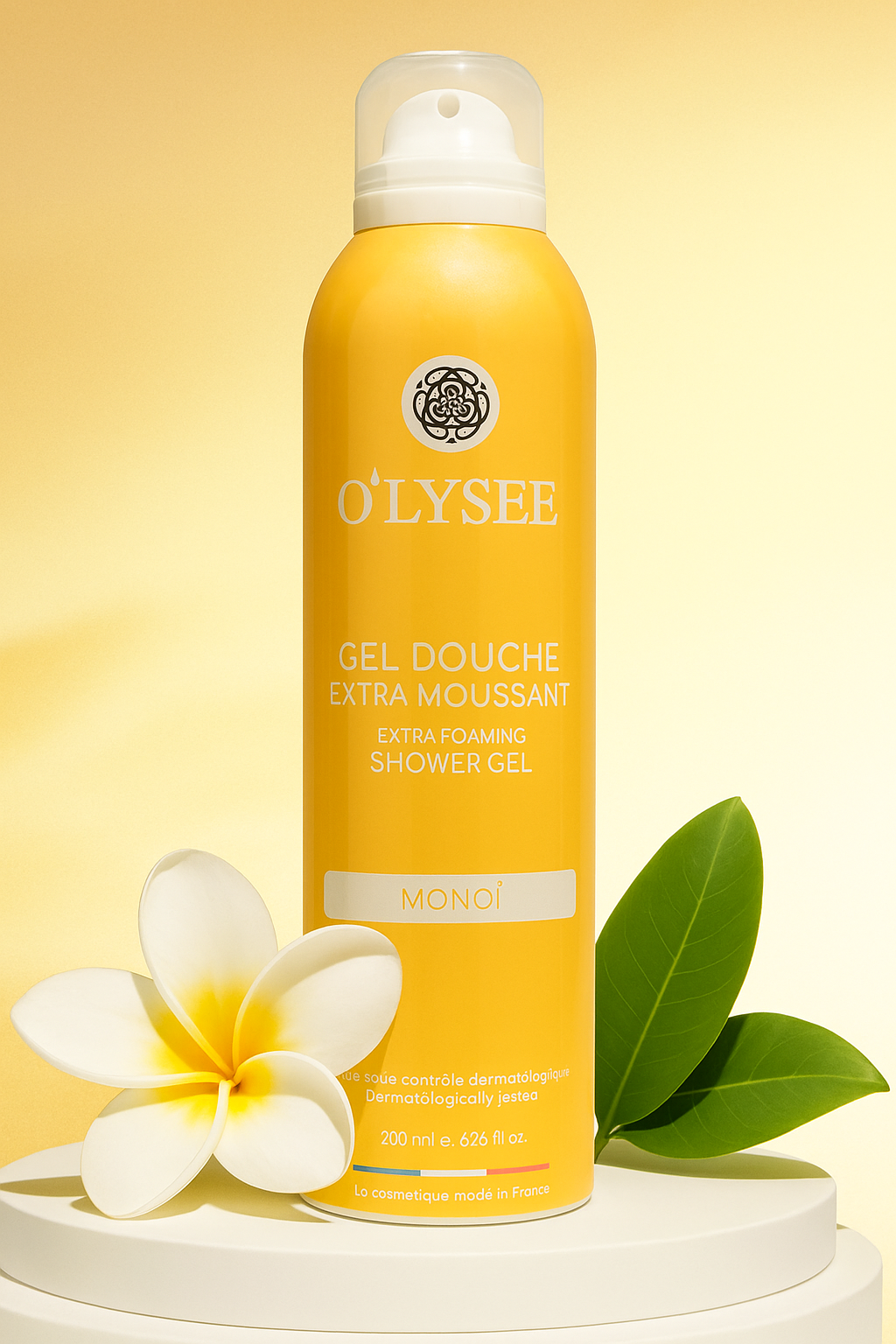 Gel douche extra-moussant Monoï