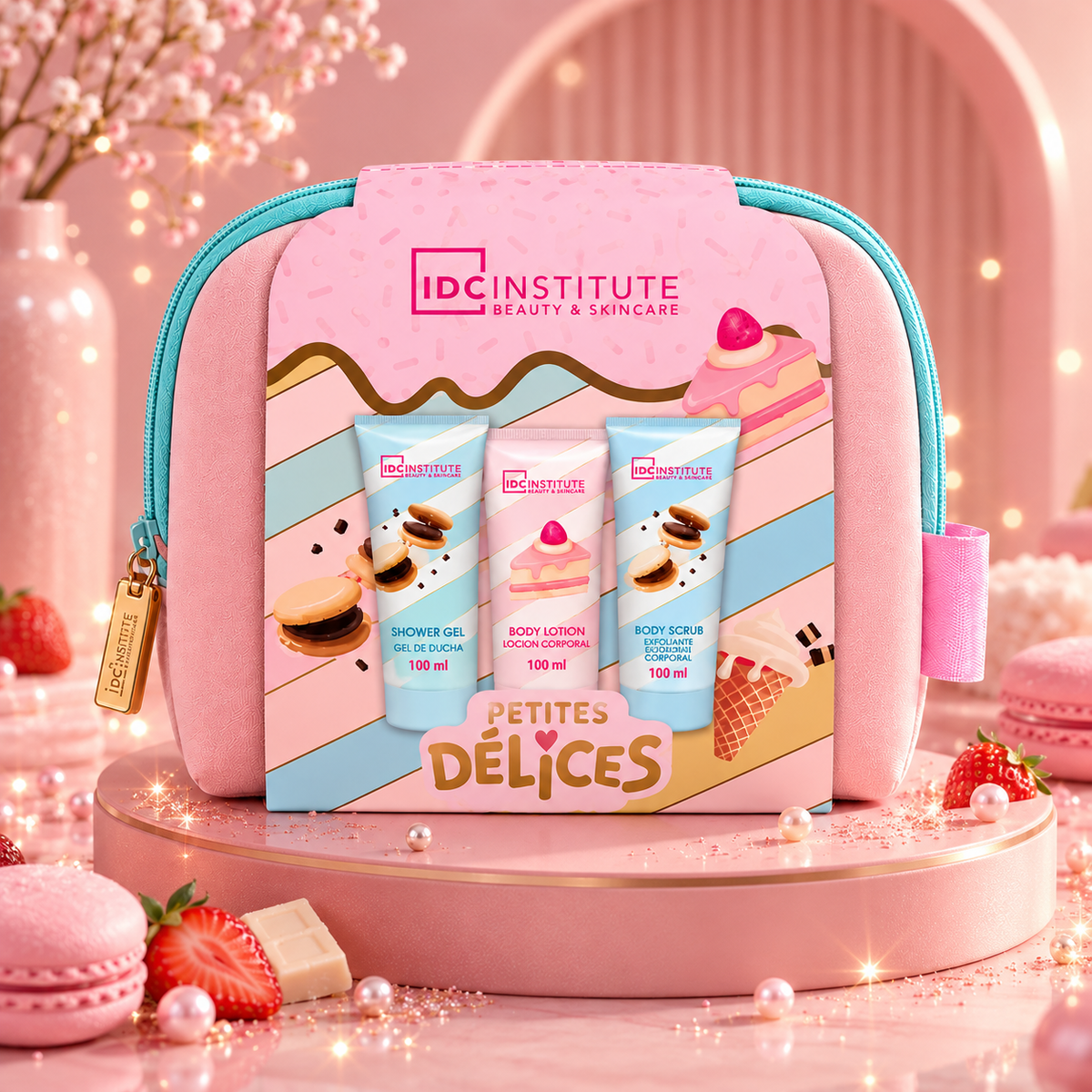 Coffret Petites Délices avec trousse beauté