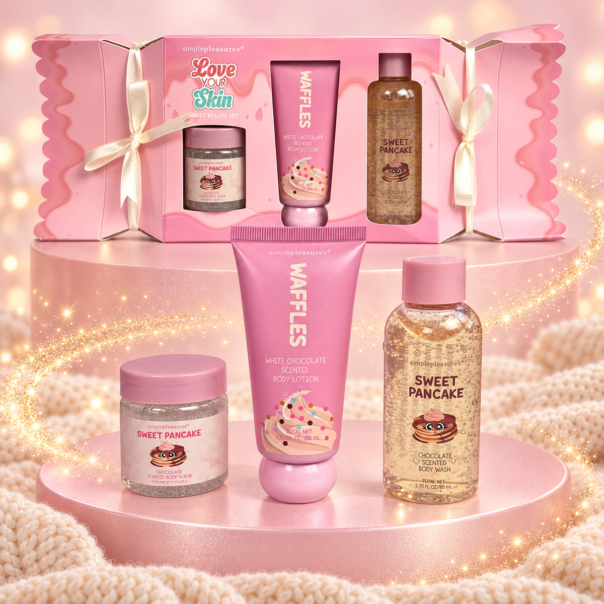 Coffret pour le corps Sweet pancake