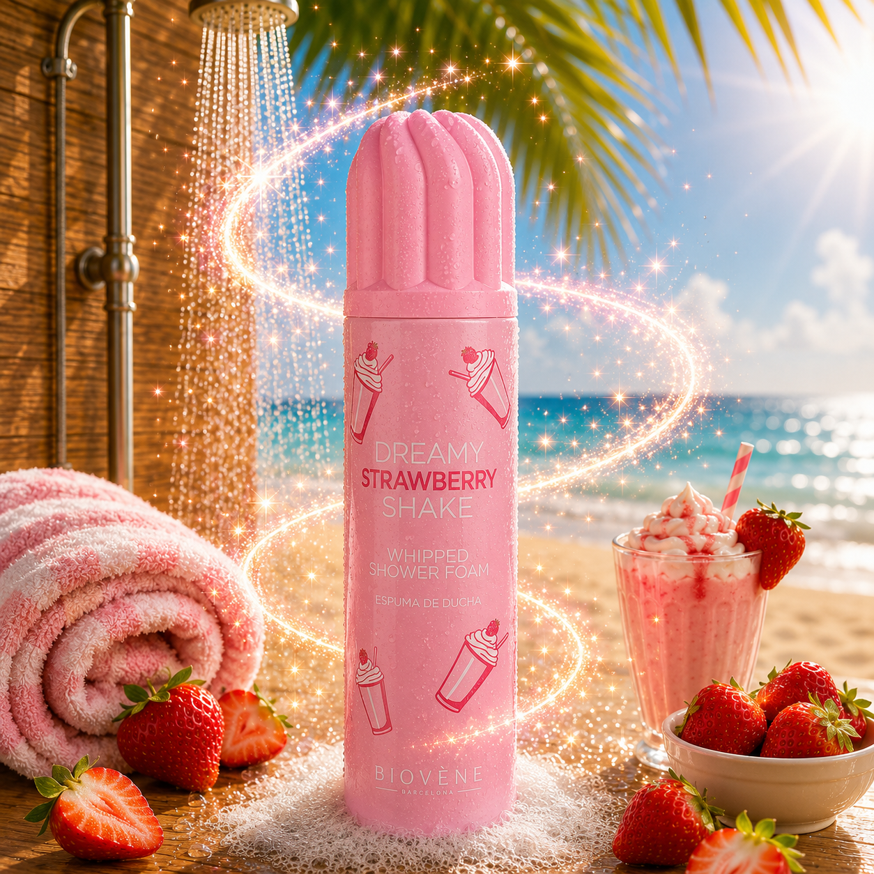 Mousse de Douche Dreamy Strawberry Shake 250ml