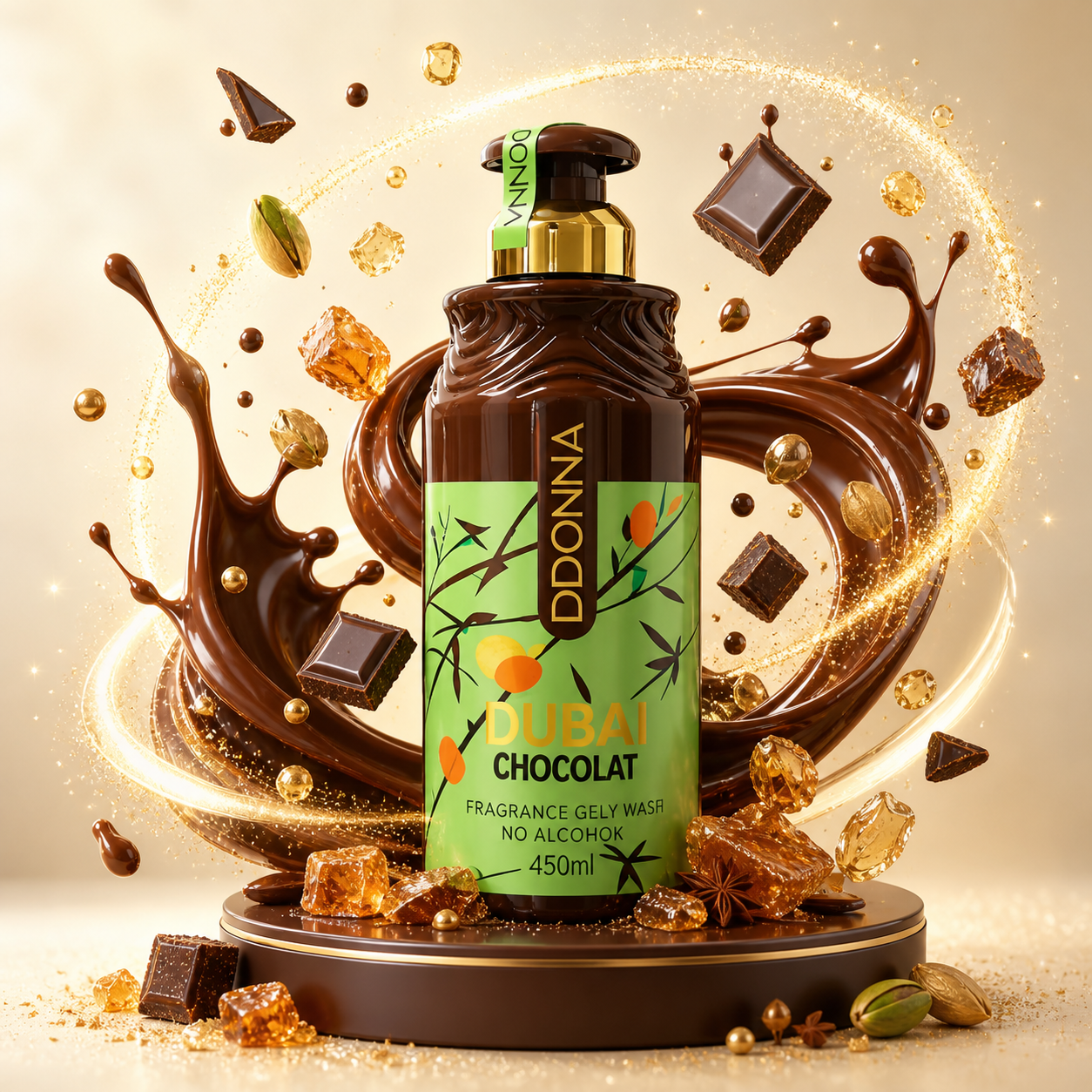 Gel Douche Dubai Chocolate 520ml