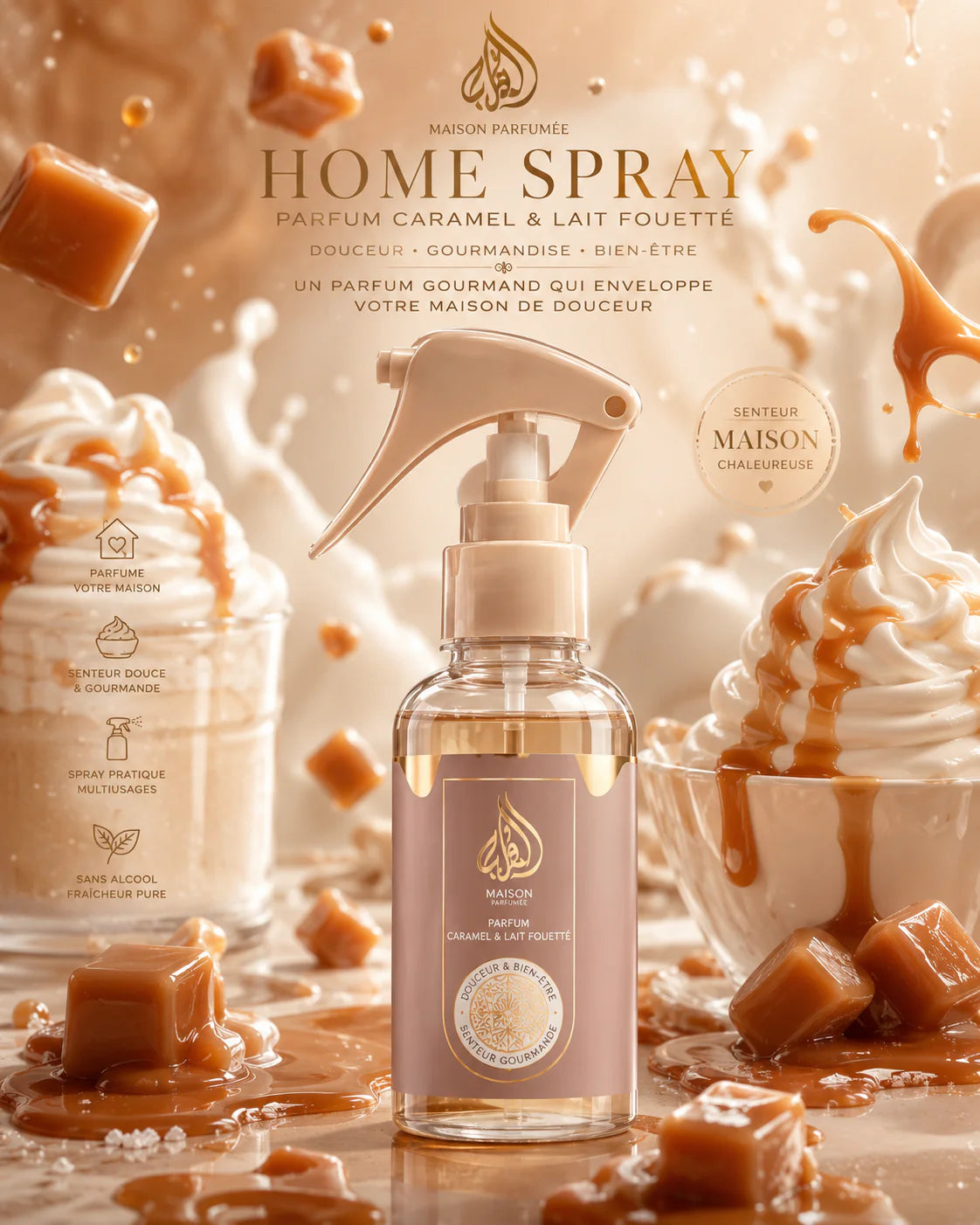 Air Freshener Maison & Tissu Parfum Gourmand 120ml