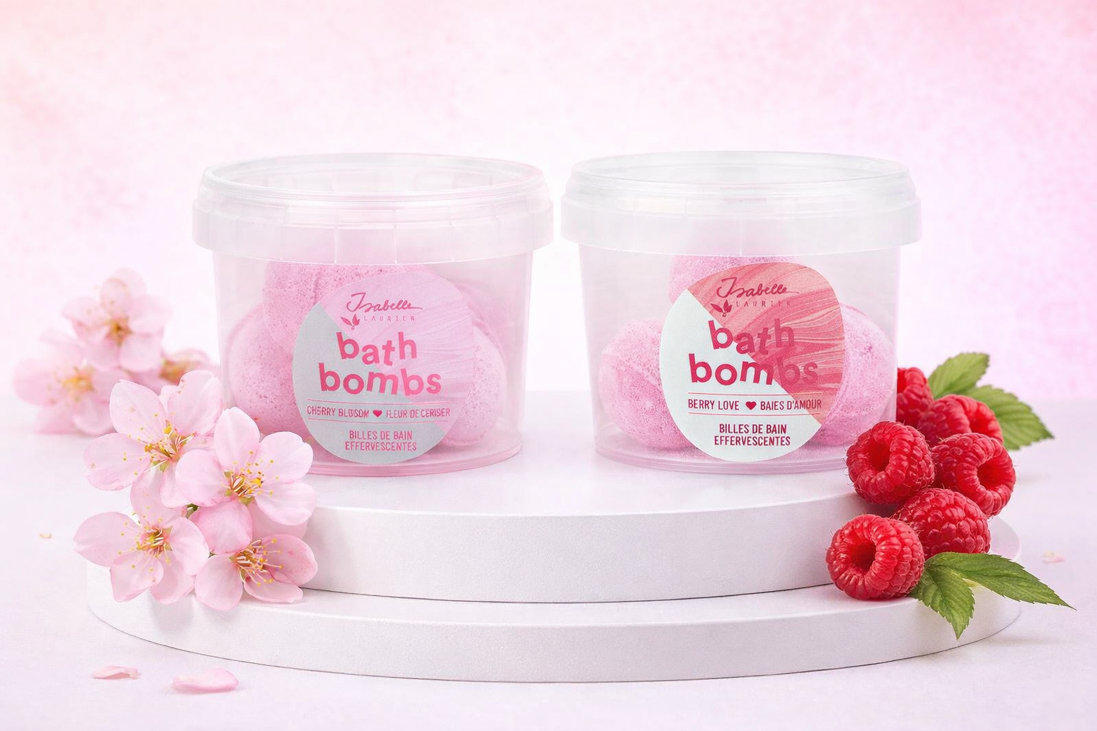 Billes de bain effervescentes