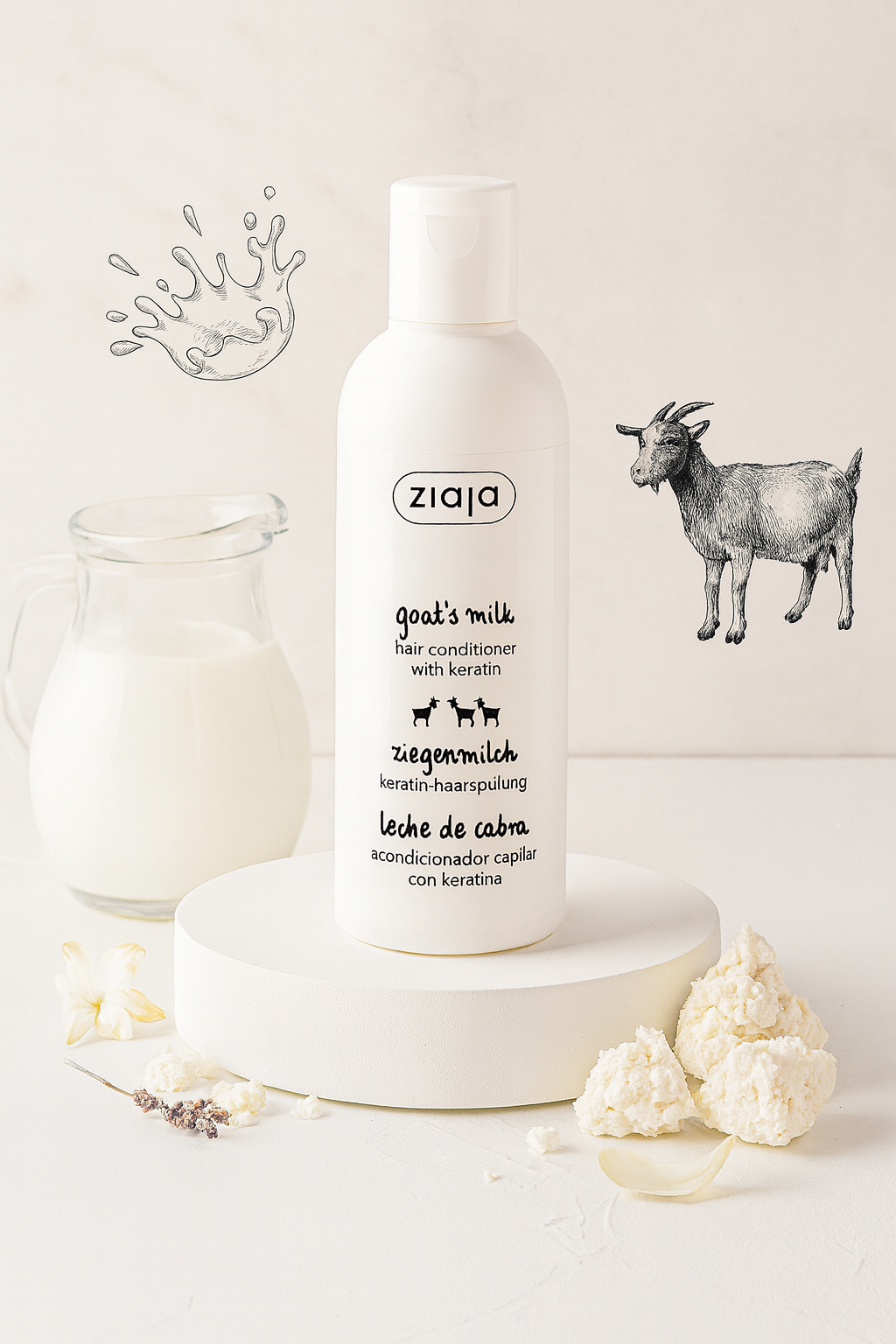 Après-shampoing fortifiant pour cheveux secs et abîmés