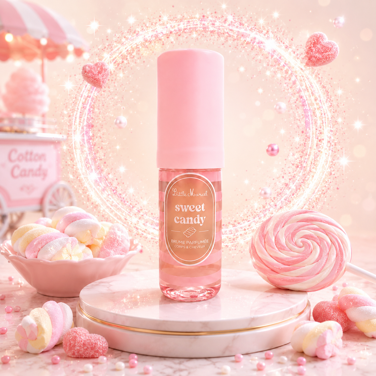 Brume Parfumée Corps & Cheveux Sweet Candy - Little Marcel