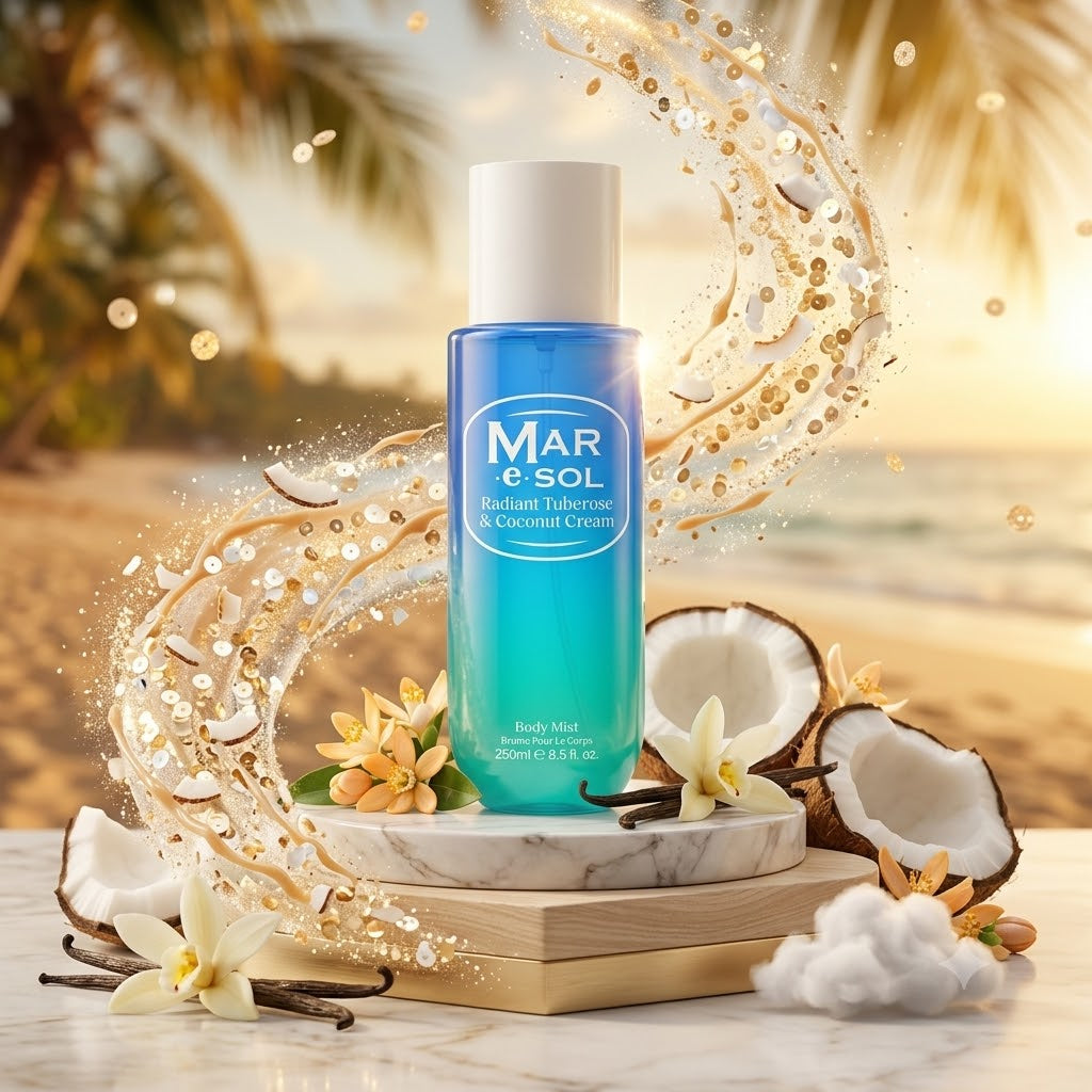 Brume Mar e Sol - Radiant Tuberose & Coconut Cream