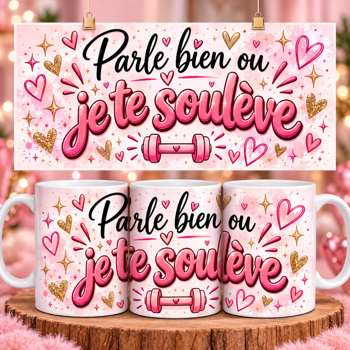 Mug parle bien