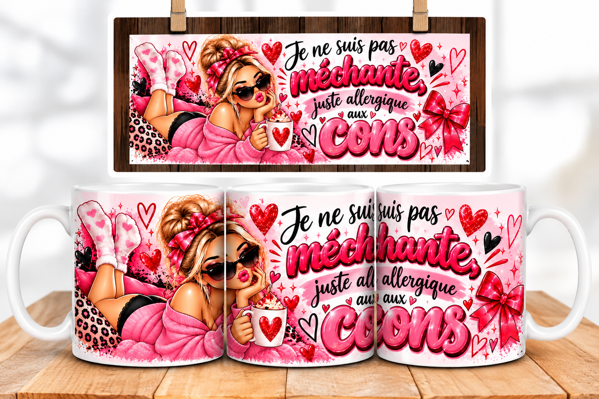 Mug Je ne suis pas