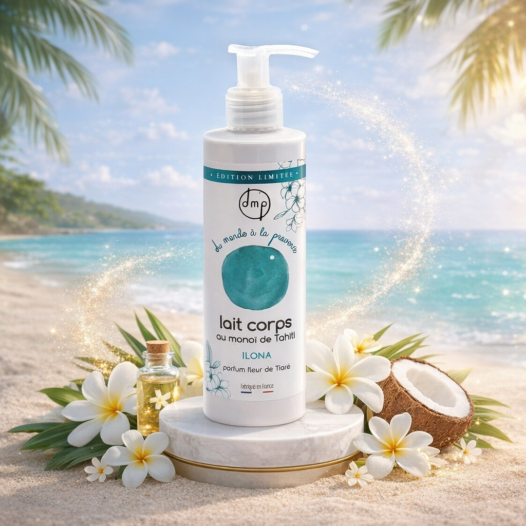 Lait corps au Monoï de Tahiti parfum Fleur de Tiaré – 250ml