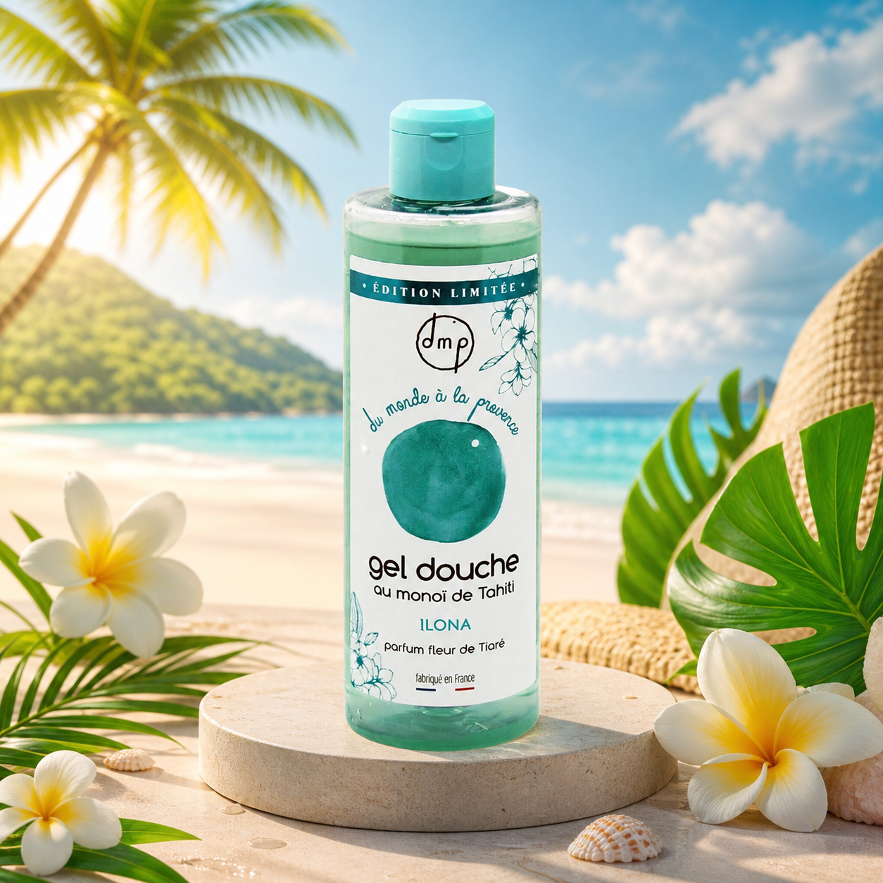 Gel douche au Monoï de Tahiti parfum Fleur de Tiaré – 250ml