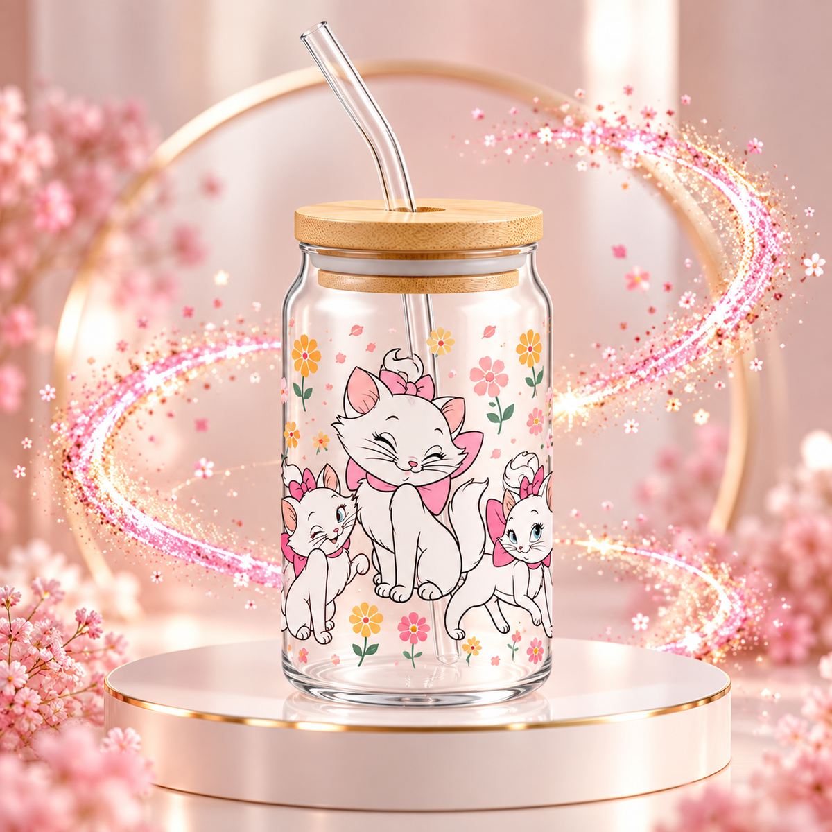 Verre Chaton Marie