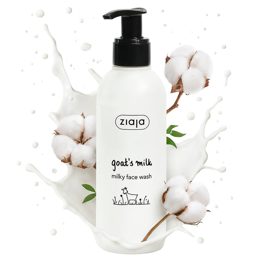 Nettoyant Visage Ultra Doux au Lait de Chèvre