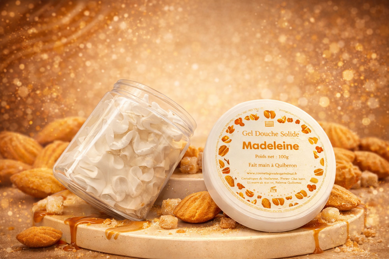 Savon fouettée Madeleine