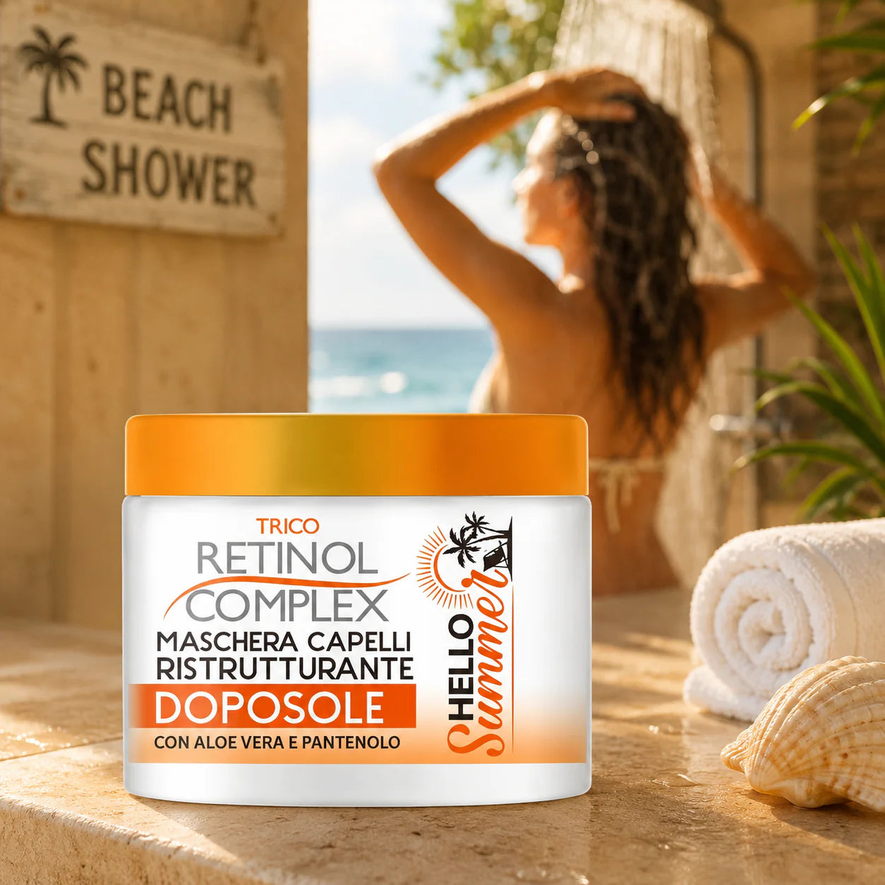 Masque Capillaire Après Soleil Ultra Nourrissant "Hello Summer 400ml
