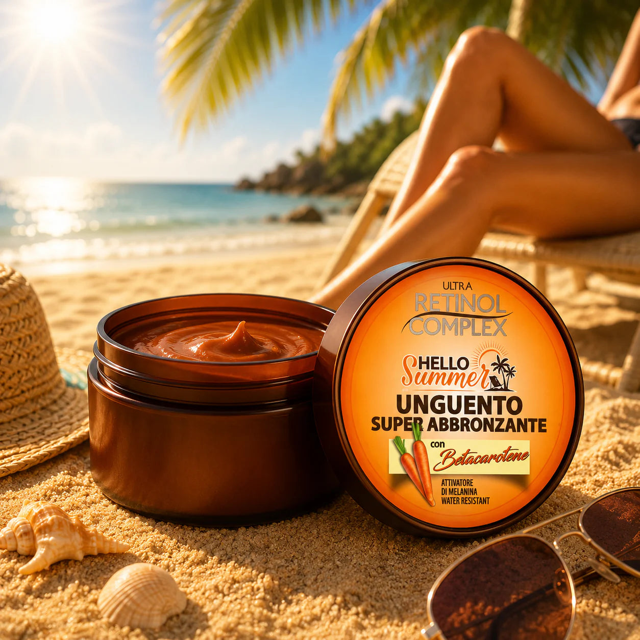 Graisse à Traire Super Bronzante Beta Carotène 150ml