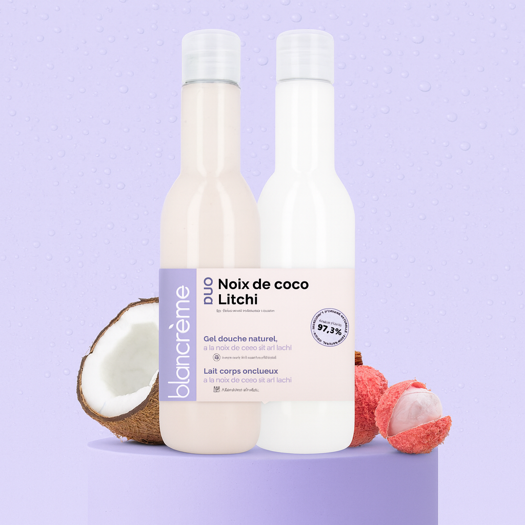 Duo Douceur Corps Noix de Coco Litchi