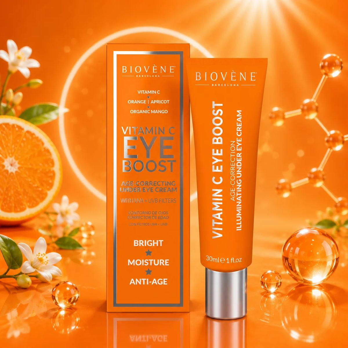 Contour des Yeux Correcteur & Illuminateur Vitamine C Boost 30ml