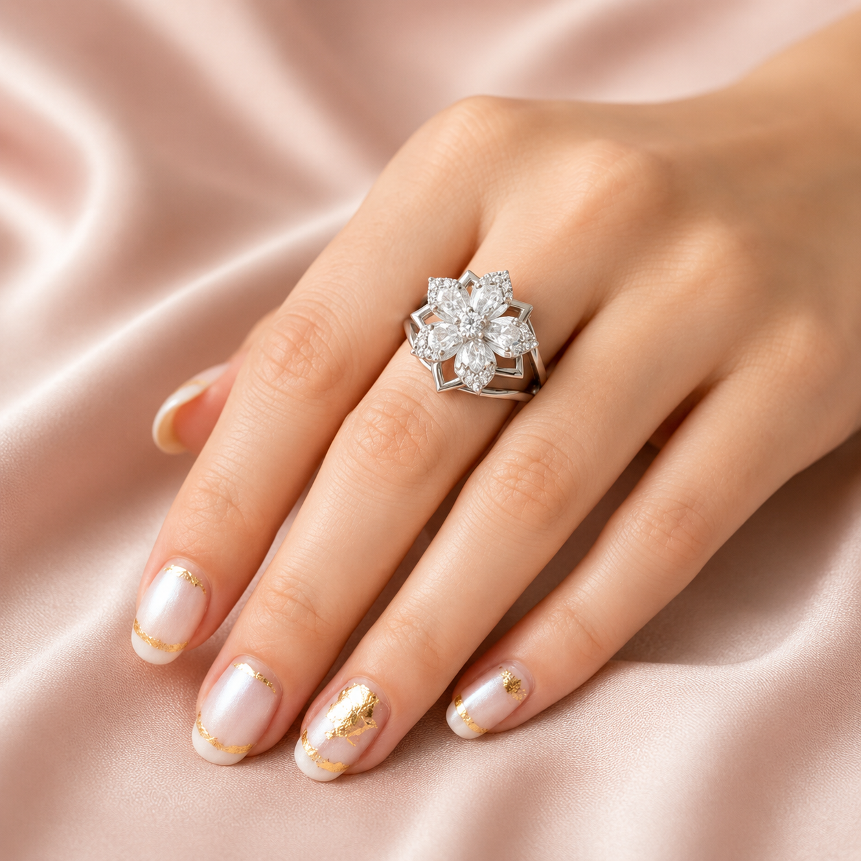 Bague anti stress Flora