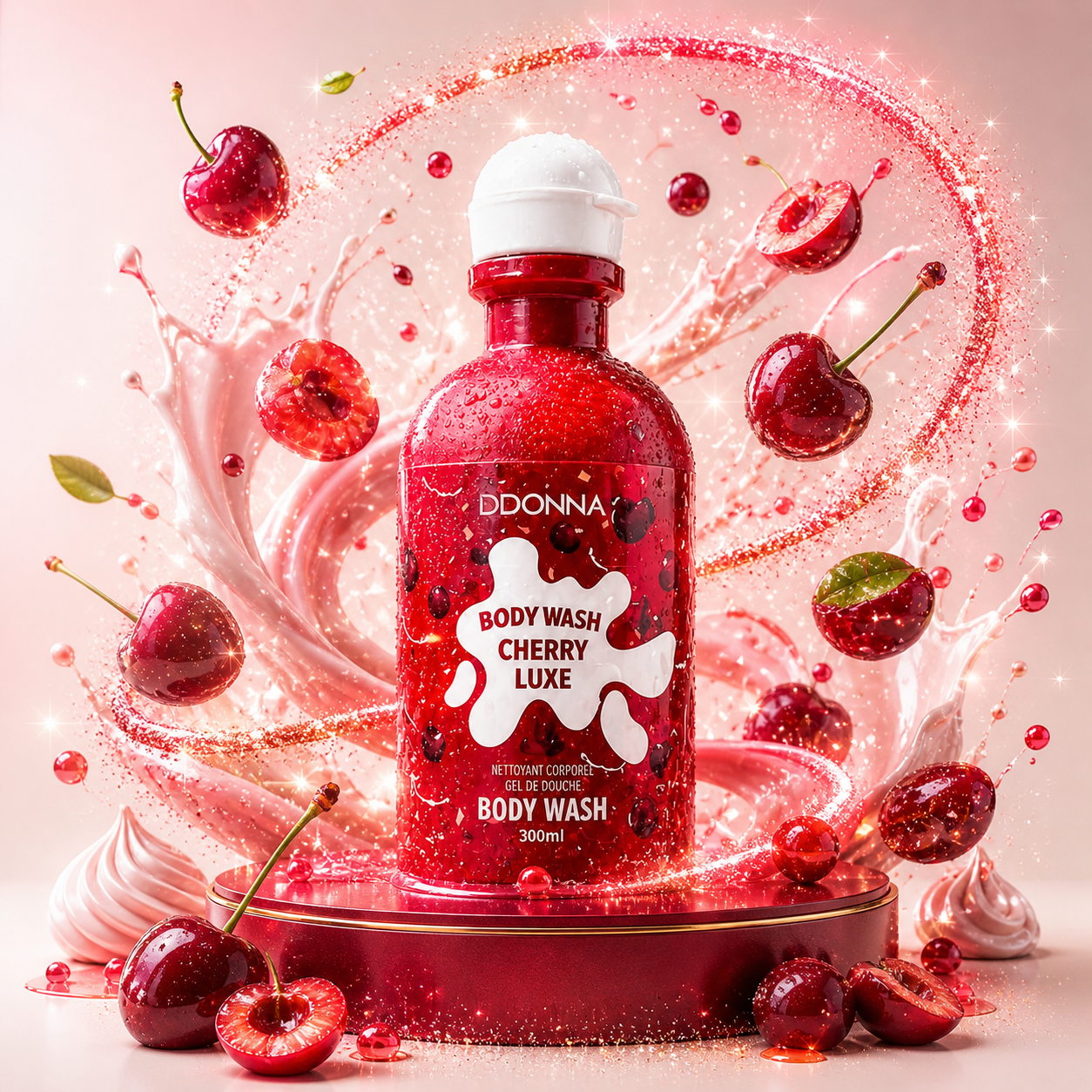 Gel Douche 280ml Cherry Luxe