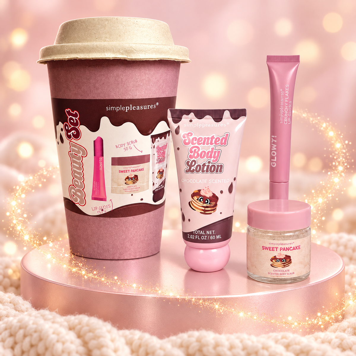 Coffret corps Sweet Pancake Chocolat