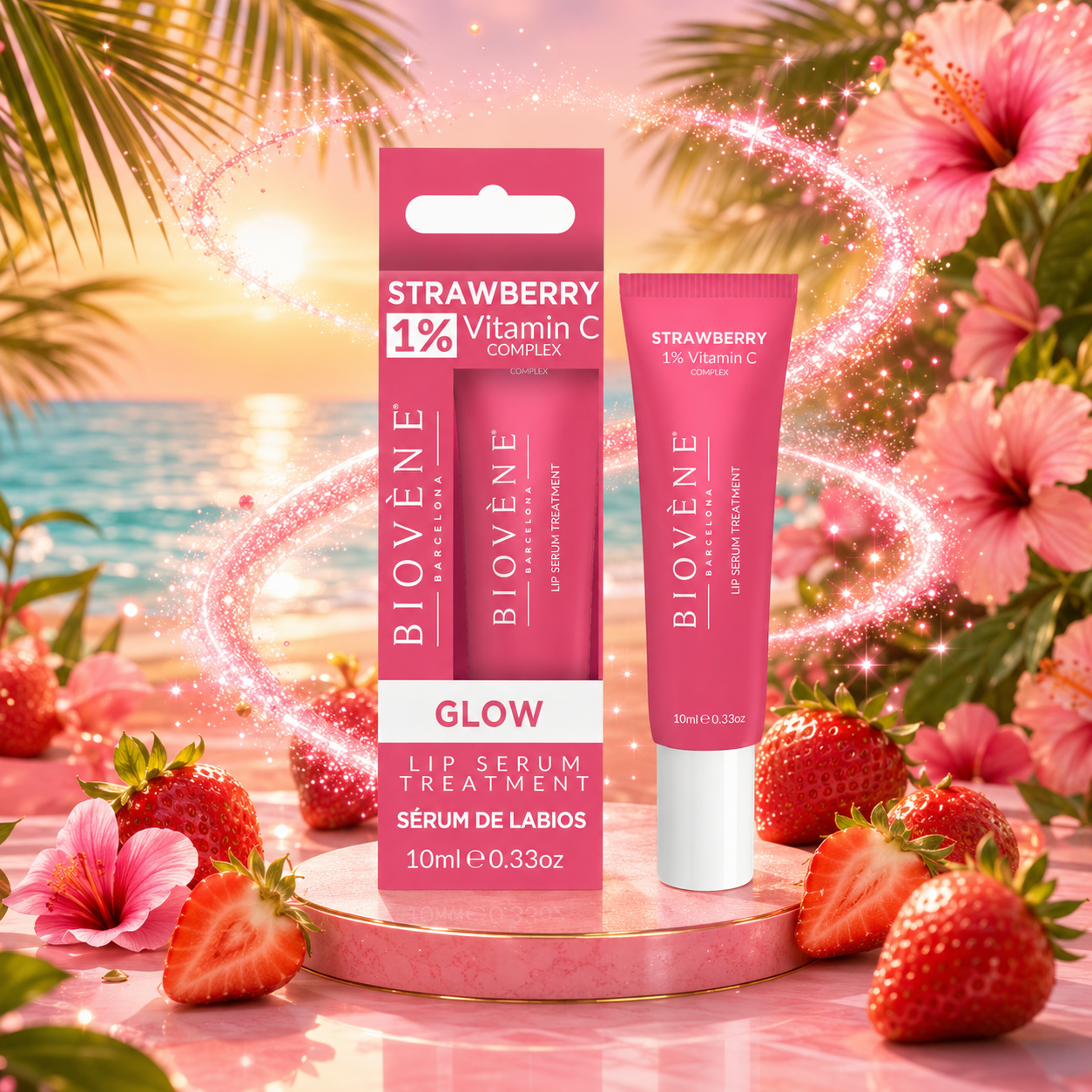 Sérum Baume à Lèvres Strawberry Glow