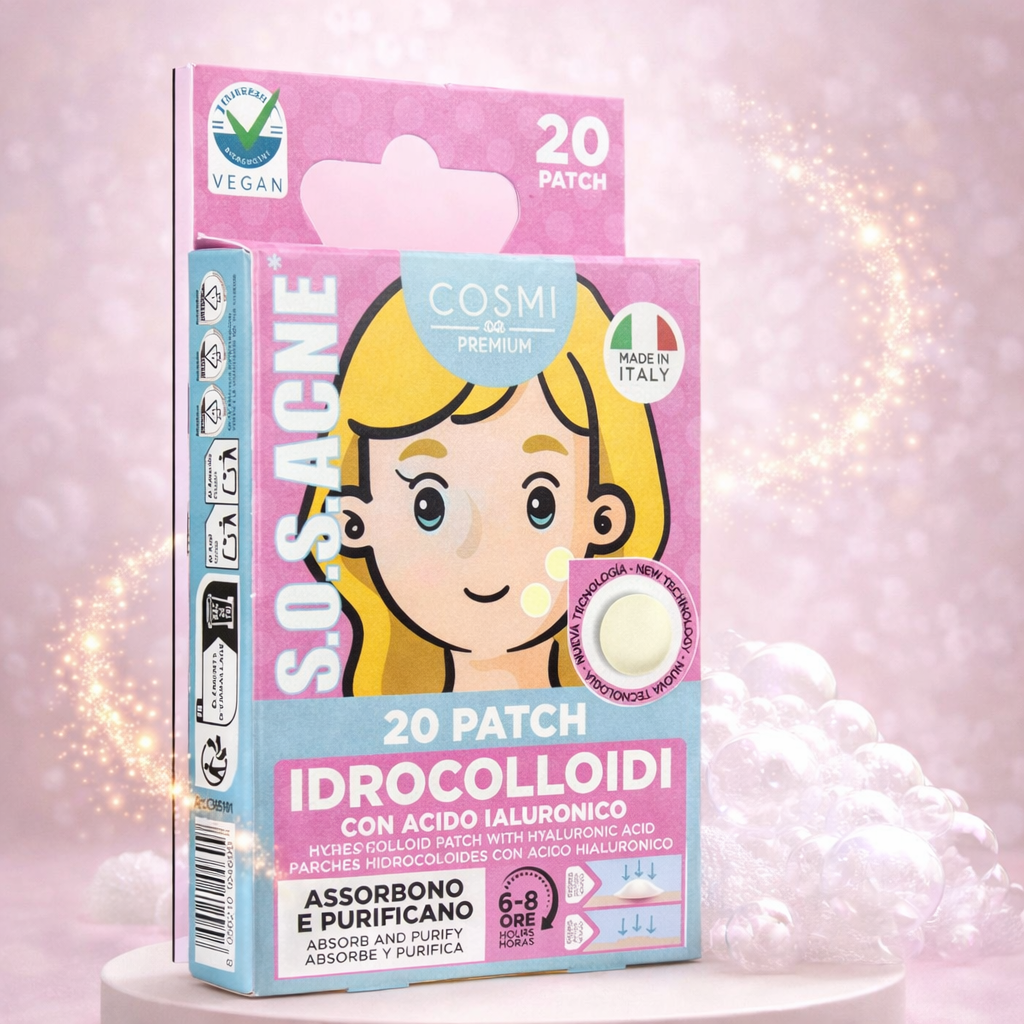 Pâtchs anti-acné hydrocolloïdes