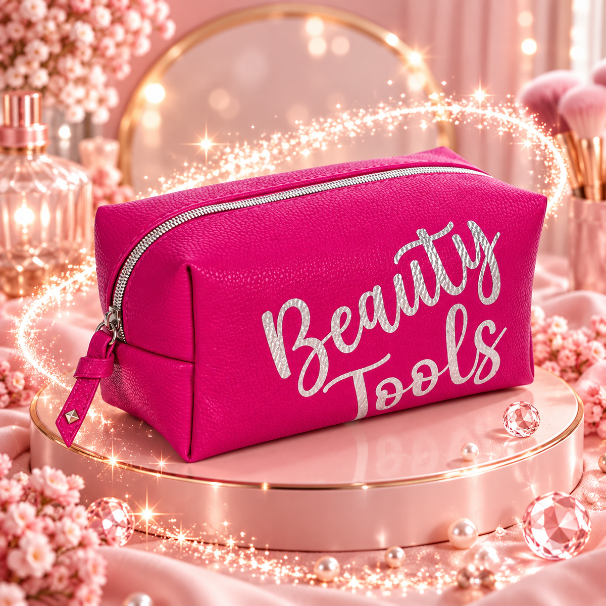 PROMO Trousse de toilette Beauty Tools METALLIC GLA