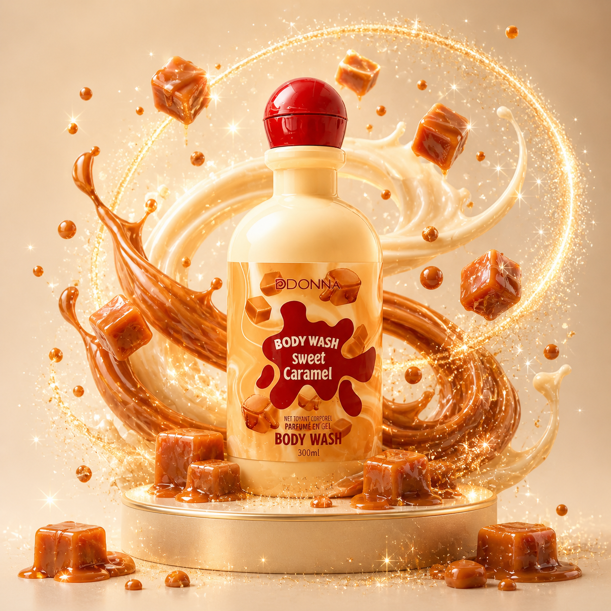 Gel Douche 280ml Sweet Caramel
