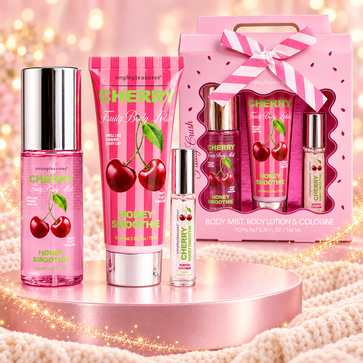 Coffret pour le corps Cerise