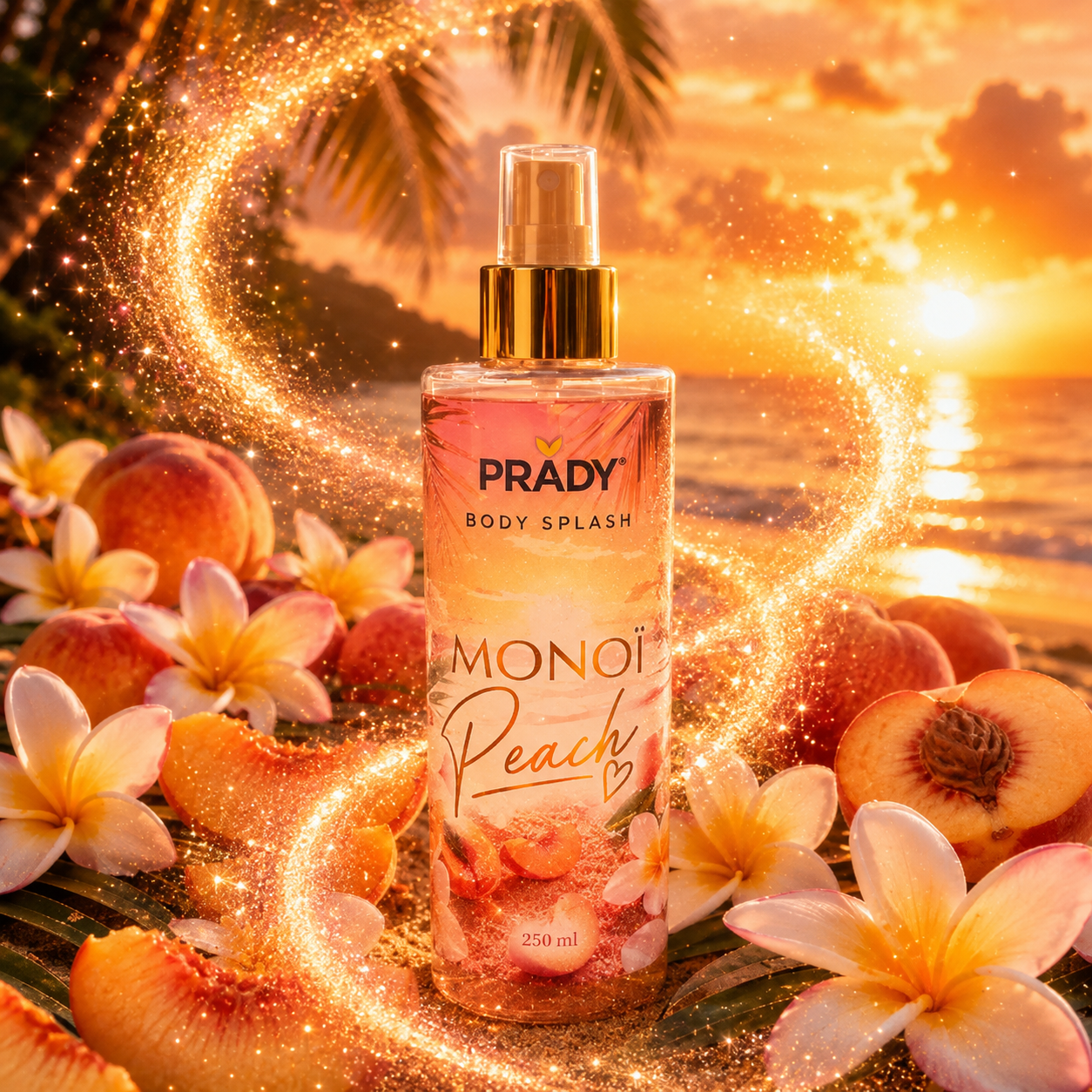 Brume Corps & Cheveux Monoi Peach 250ml