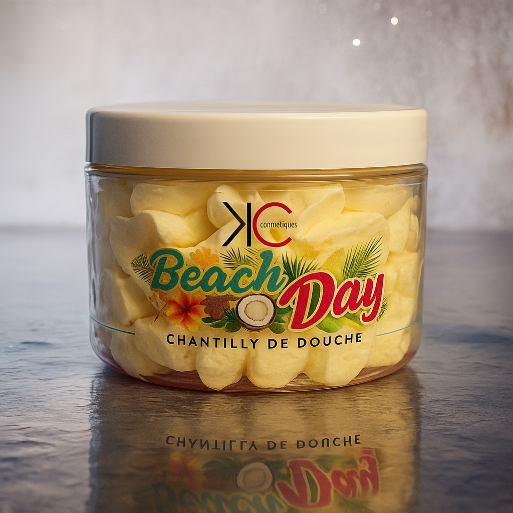 Chantilly de douche Beach Day 100gr