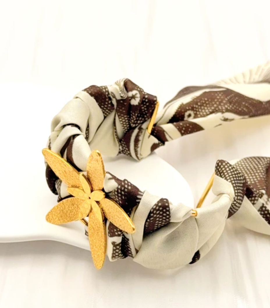 Bracelet Ruban satin Jonc