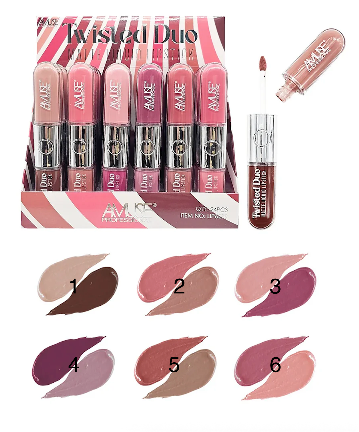 Twisted duo Matte liquid