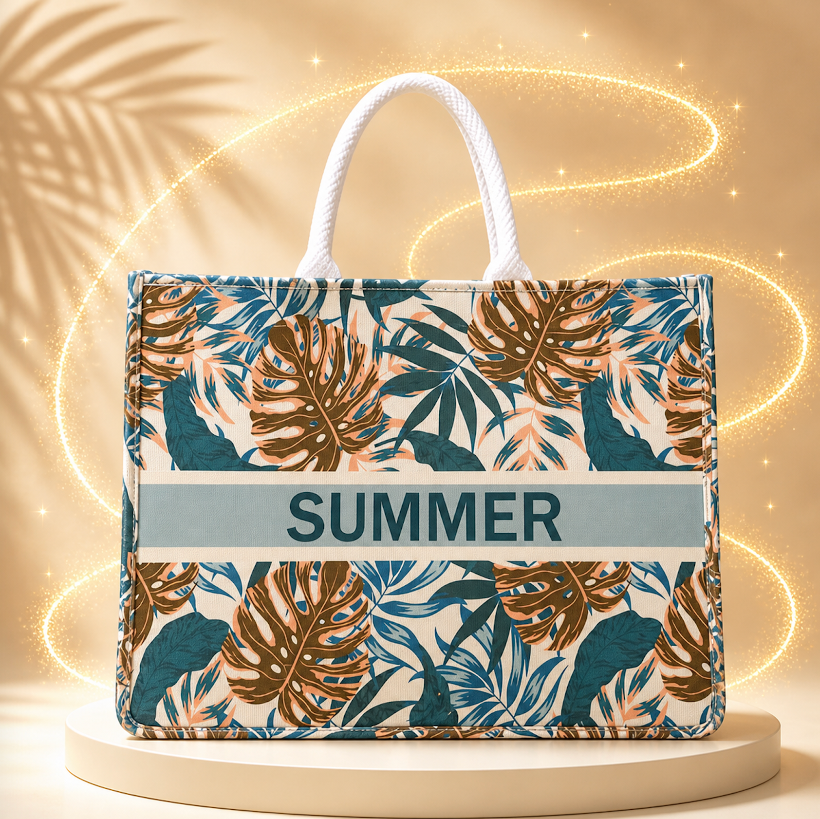 Sac de plage Summer Feuilles