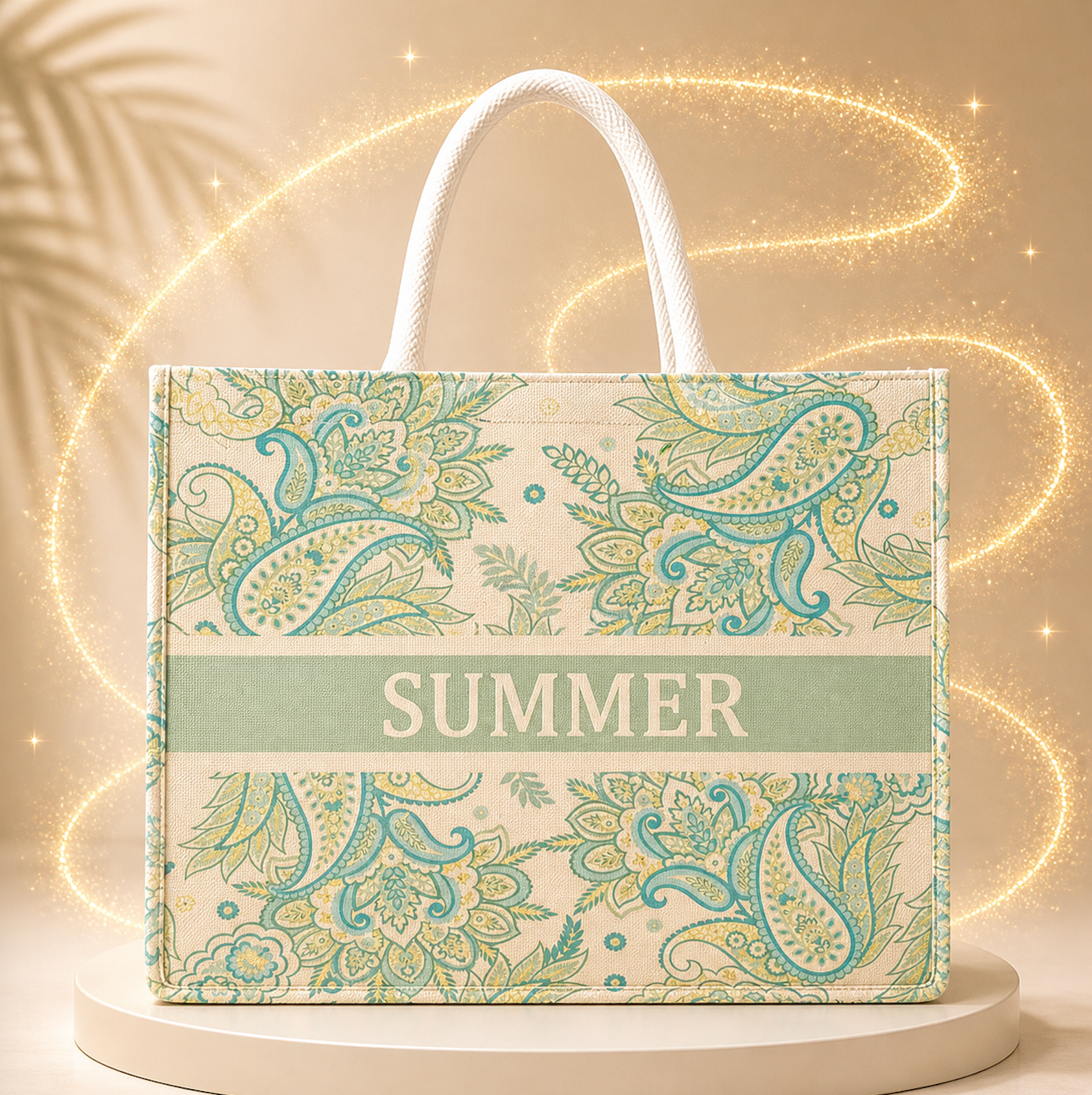 Sac de plage Summer Vert d'eau
