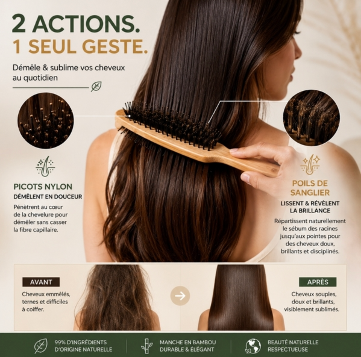 Aura Brush - Démêle & Sublime